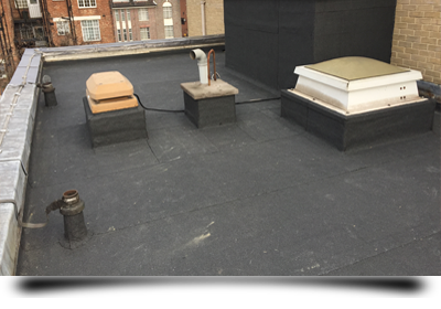 Flat roof repair and replacement by T. J. Copping Roofing Ltd Roofing
